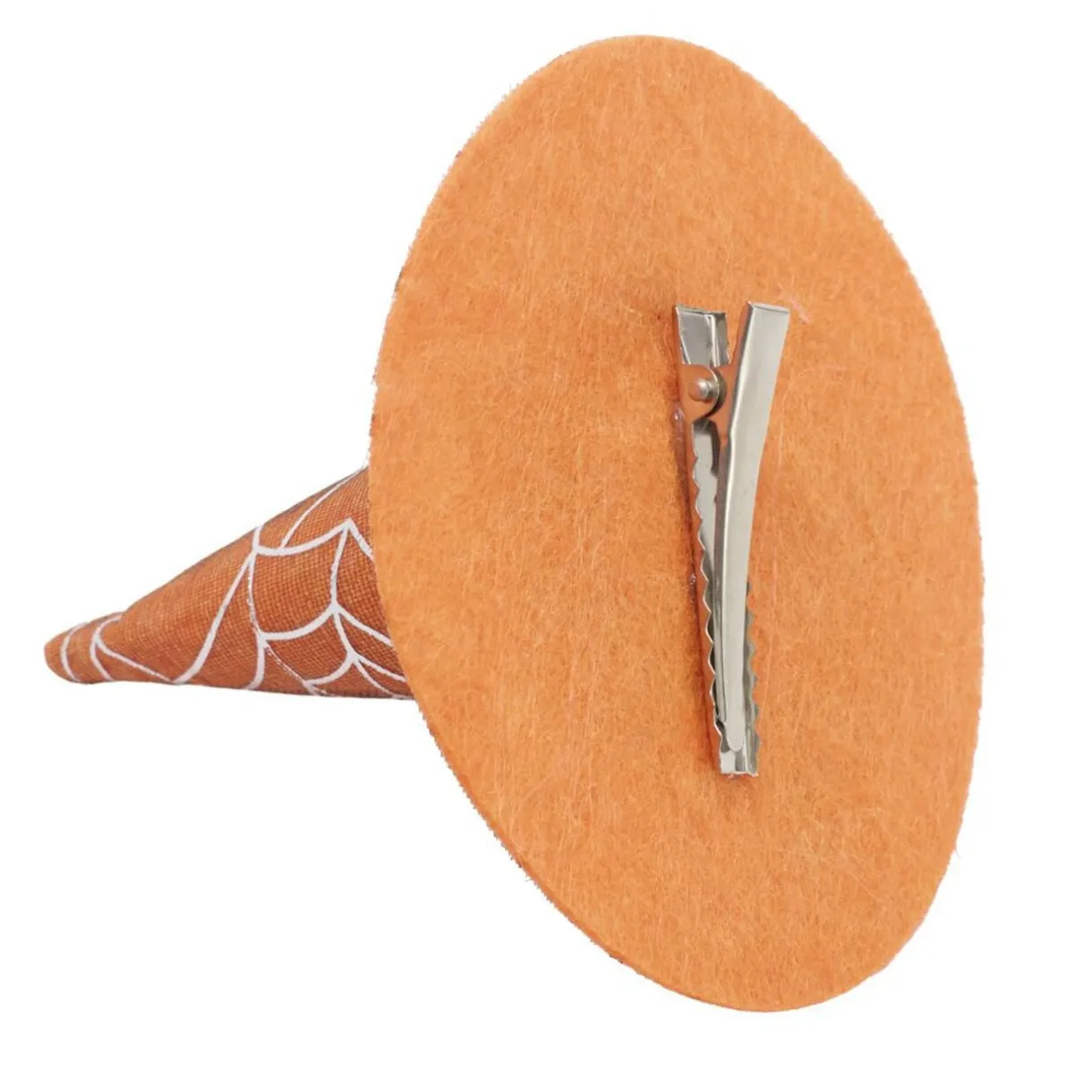 Barrette cheveux Halloween chapeau de sorcière 9x3x6cm (2 modèles) < Gifi Discount