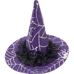 Barrette cheveux Halloween chapeau de sorcière 9x3x6cm (2 modèles) < Gifi Discount