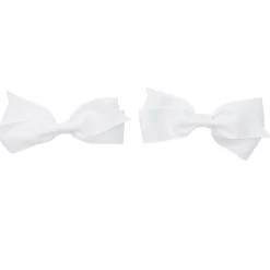 Barrette à cheveux x2 mini noeud tissu pastel 5,5x10cm (4 modèles) < Gifi Hot