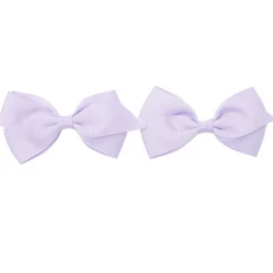 Barrette à cheveux x2 mini noeud tissu pastel 5,5x10cm (4 modèles) < Gifi Hot