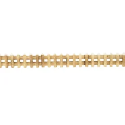 Barrière décorative bois pliable marron 90x2x10cm < Gifi Online