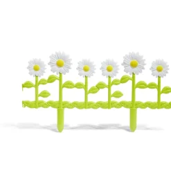 Barrière de jardin plastique marguerite pâquerette < Gifi Outlet