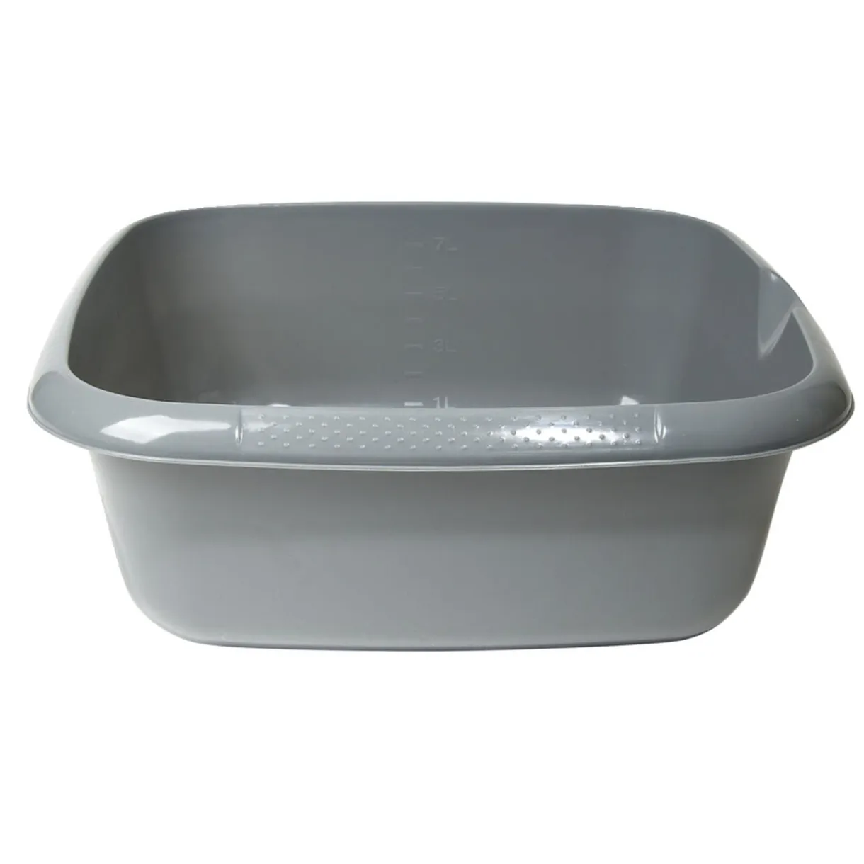 Bassine plastique carré grise < Gifi Discount