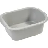 Bassine rectangulaire gris < Gifi New