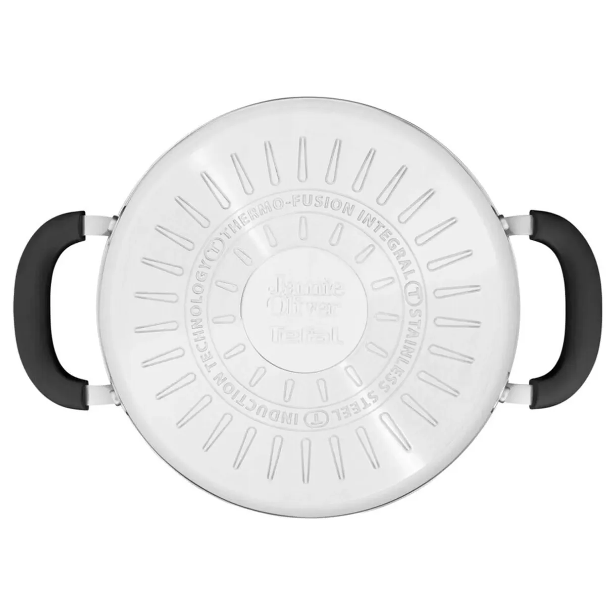 Batterie de cuisine Tefal Jamie Oliver 3 casseroles Ø16/20/24cm avec couvercles < Gifi New