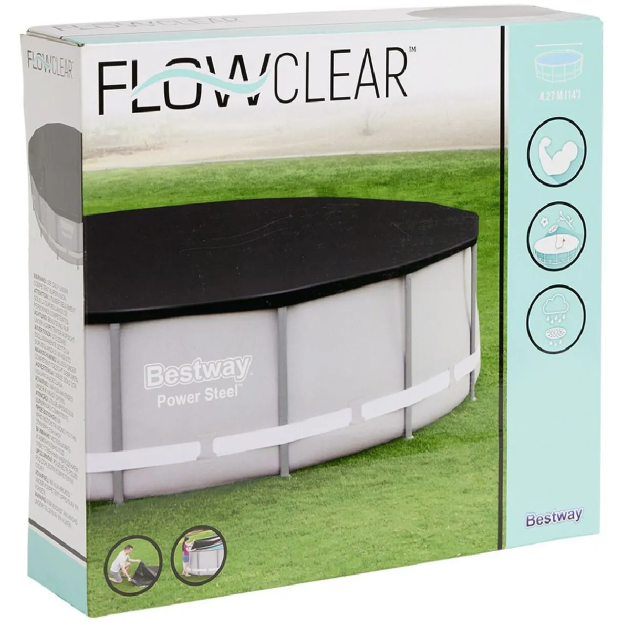Bâche de surface Bestway Flowclear Ø4,27m 14" < Gifi Outlet