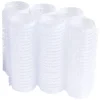 Bigoudi scratch latex blanc Ø2cm x6