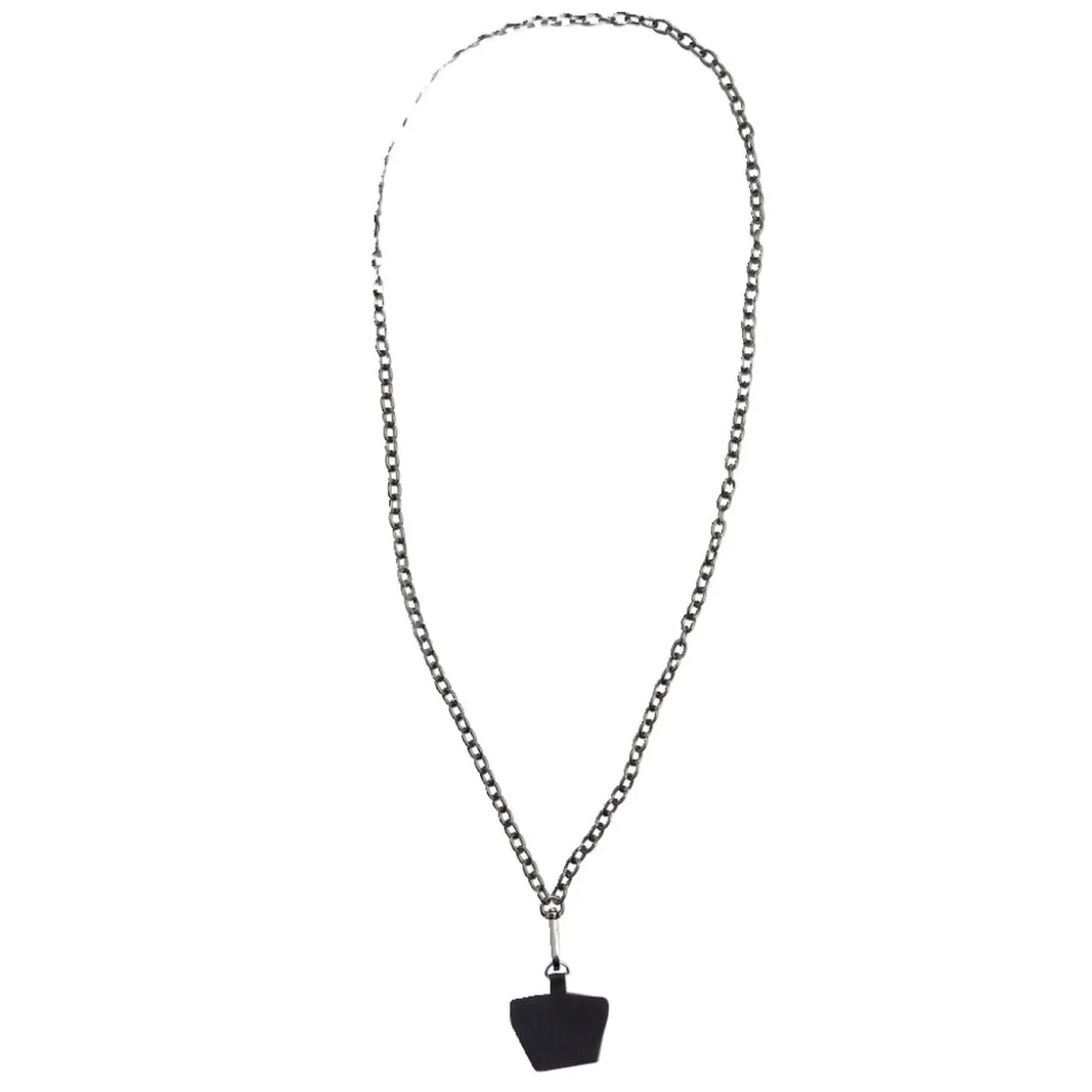 Bijou chaîne de téléphone en plastique L120cm - 2 modèles
