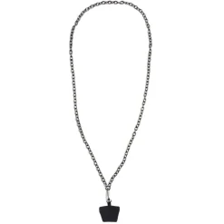 Bijou chaîne de téléphone en plastique L120cm - 2 modèles