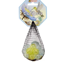 Bille en verre x20 + 1 boulard bleu Colibris < Gifi Clearance