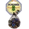 Bille en verre x20 + 1 boulard noir Scarabée < Gifi Sale