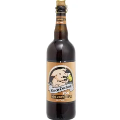 Bière ambrée triple Rince Cochon 7% bouteille 75cl