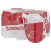 Bière blonde d'Alsace Kronenbourg 4,2% canette 6x33cl