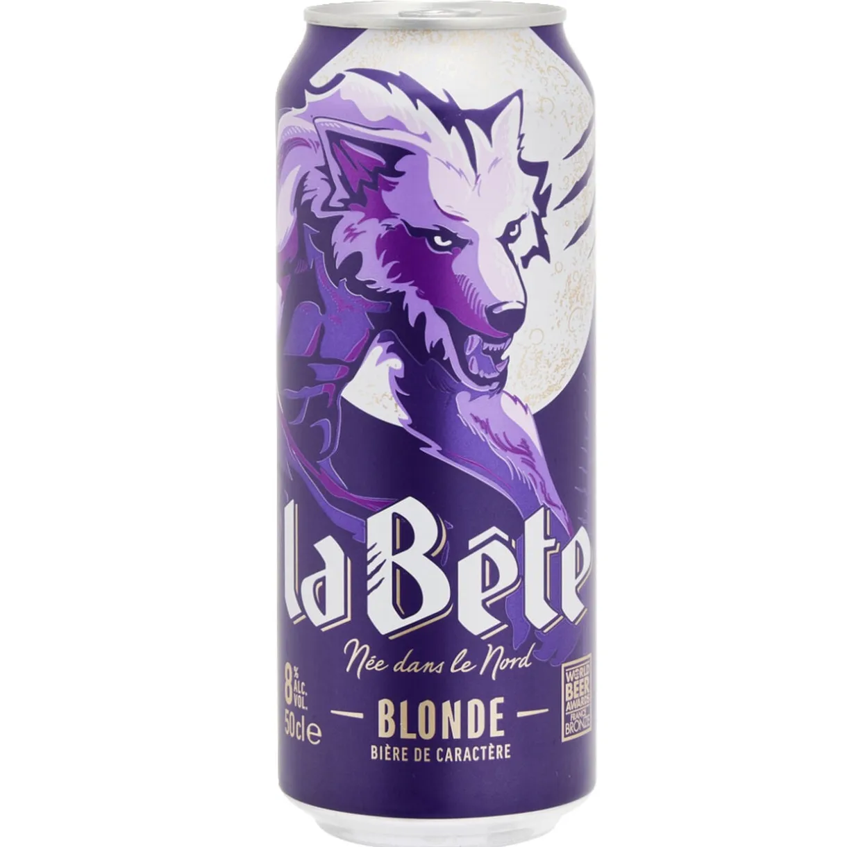 Bière blonde La Bête 8% canette 50cl < Gifi Hot