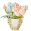 Bloc de construction pot de fleurs 3D avec plus de 250 pièces (2 modèles) < Gifi Clearance