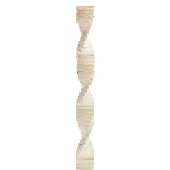 Bloc de construction tour en bois 7,5x7,5xH24cm (48 pièces) < Gifi Clearance
