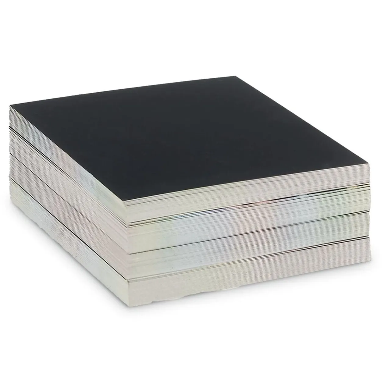 Bloc note 200 cartes à gratter et 20 batonnets 9,3x9,3xH7,4cm