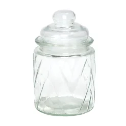 Bocal de conservation en verre Ø7,5x12cm - 2 modèles < Gifi Best