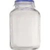 Bocal en verre avec couvercle hermétique 3,1L < Gifi Hot