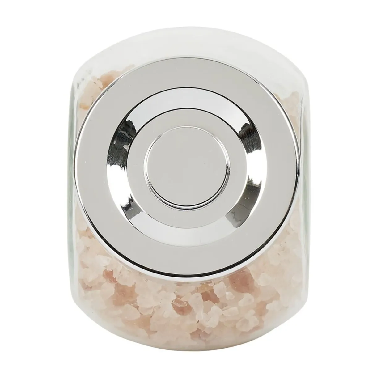 Bocal en verre incliné 200ml avec couvercle en plastique à visser x2 < Gifi Clearance