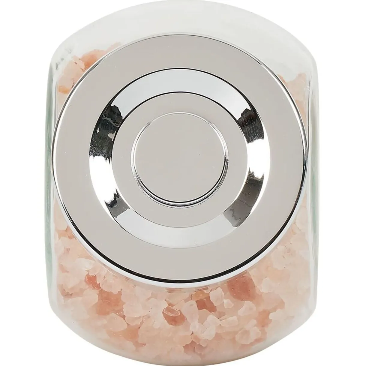 Bocal en verre incliné 200ml avec couvercle en plastique à visser x2 < Gifi Clearance
