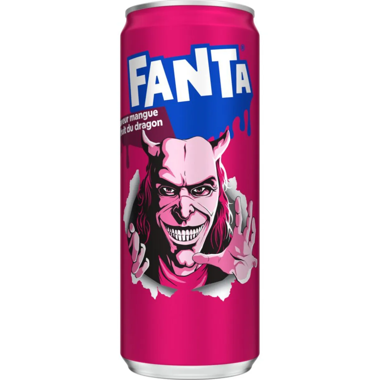 Boisson gazeuse Fanta mangue et fruit du dragon canette 33cl < Gifi Online