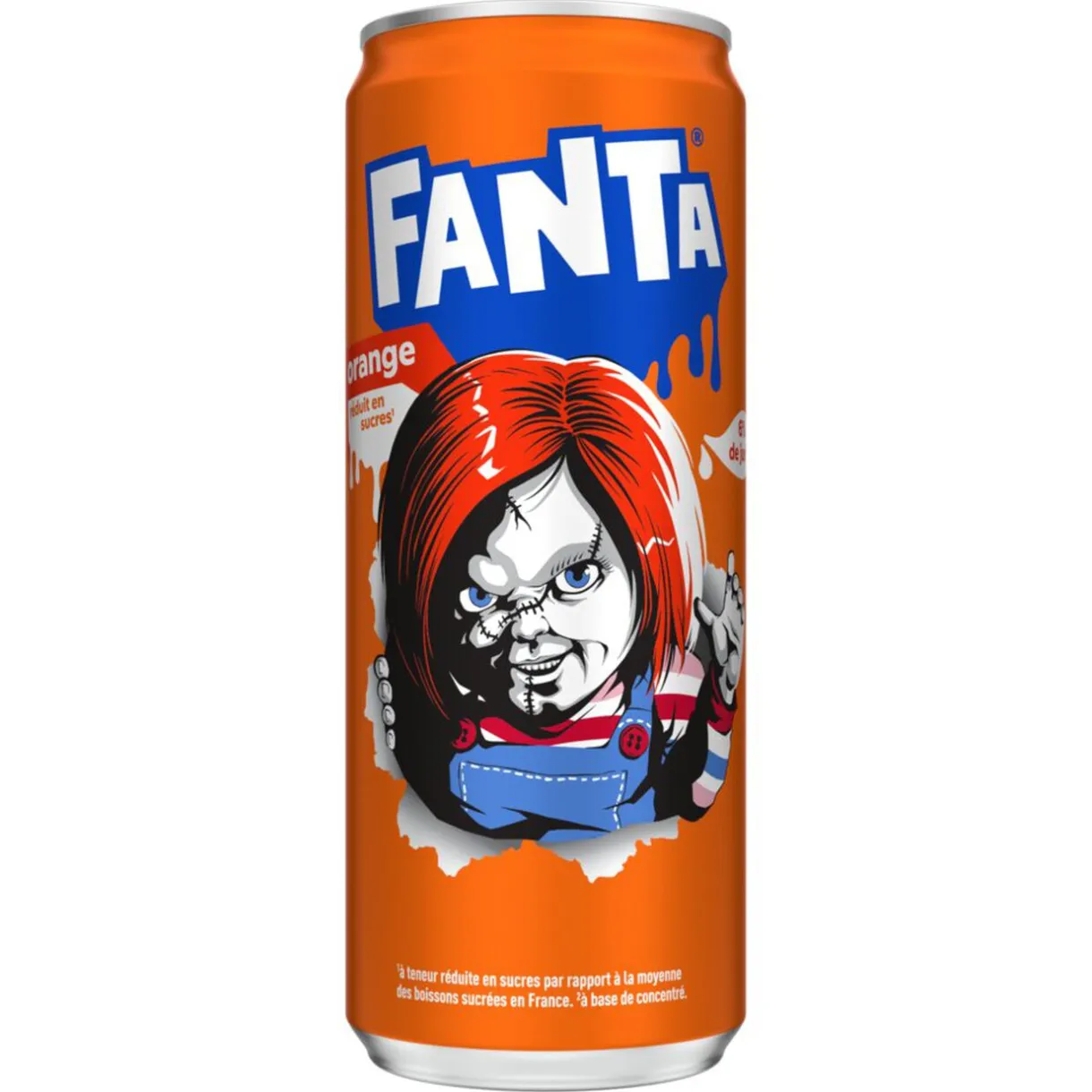 Boisson gazeuse Fanta orange canette 33cl < Gifi Hot