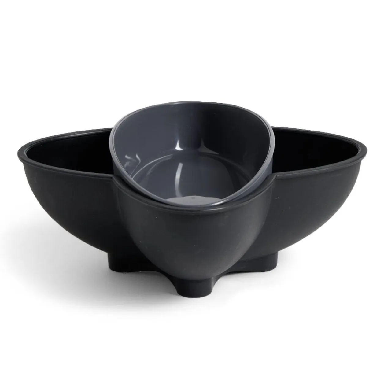 Bol apéritif avec poubelle gris < Gifi New