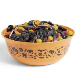 Bol à bonbons Halloween motif citrouille