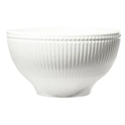 Bol Colombe en porcelaine striée blanc Ø19cm < Gifi Online