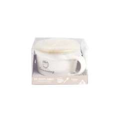 Bol jumbo 62cl avec cuillère et couvercle cocooning < Gifi Outlet