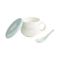 Bol jumbo 62cl avec cuillère et couvercle winter