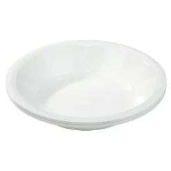 Bol plastique x8 blanc Ø19,5cm