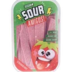 Bonbon acidulé halal et vegan goût fraise 310g < Gifi Online