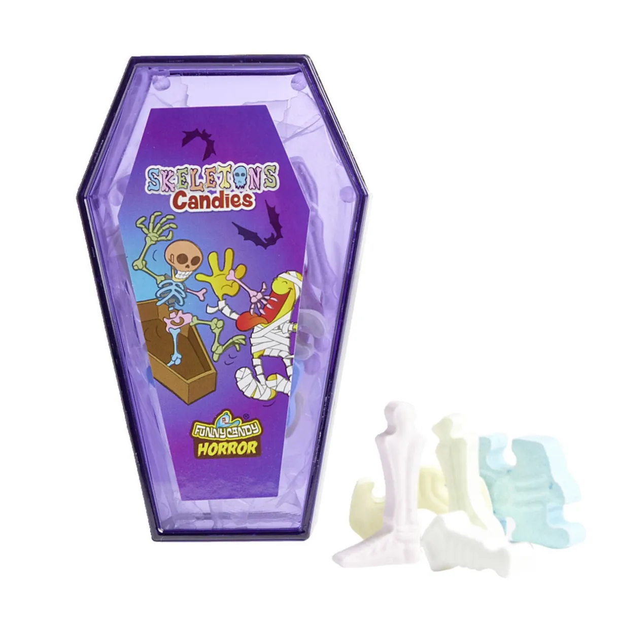Bonbon Halloween forme squelette < Gifi Best