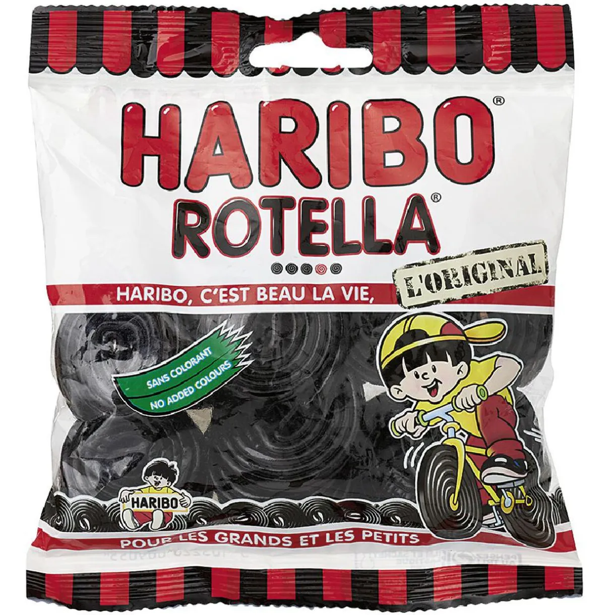 Bonbon Haribo Rotella L'Original 120g < Gifi Best