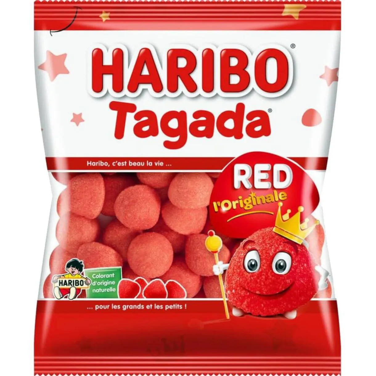 Bonbon à la fraise Tagada HARIBO 120gr < Gifi