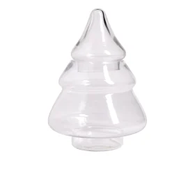 Bonbonnière en verre forme sapin Ø19,5xH28cm < Gifi Best