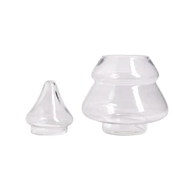 Bonbonnière en verre forme sapin Ø19,5xH28cm < Gifi Best