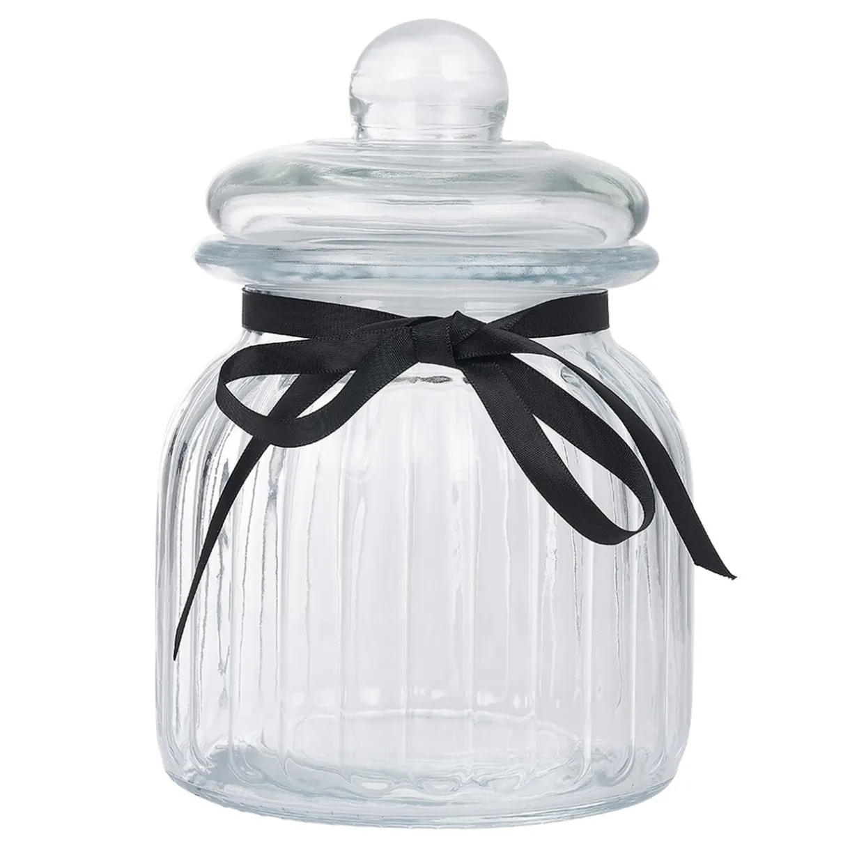 Bonbonnière en verre transparent 1,6L < Gifi New