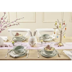 Bonbonnière forme lapin en céramique Ø15xH24 cm
