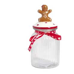 Bonbonnière Noël en verre 1L (3 modèles)