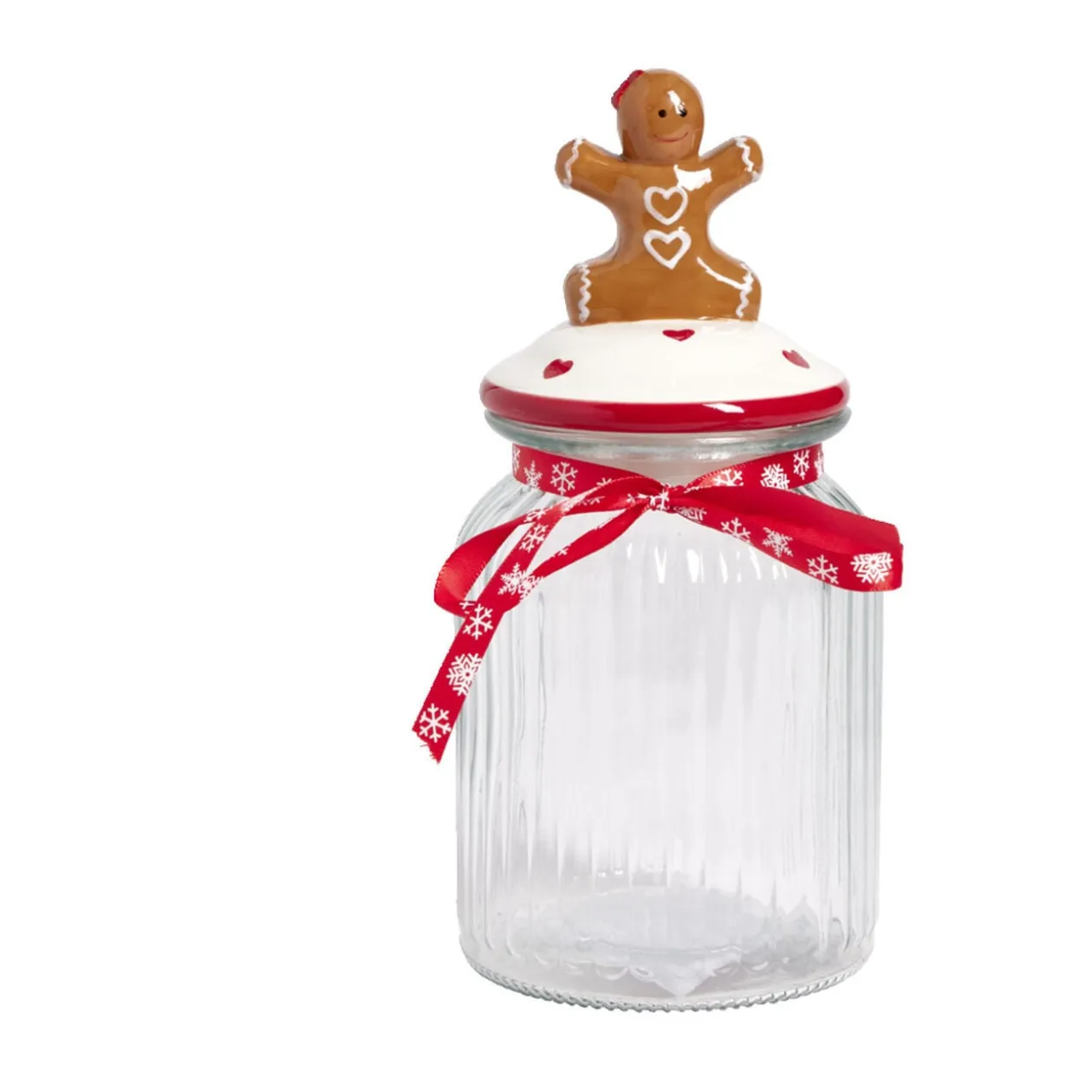 Bonbonnière Noël en verre 1L (3 modèles)