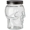Bonbonnière transparente design Tête de mort Halloween 1,5L < Gifi Outlet