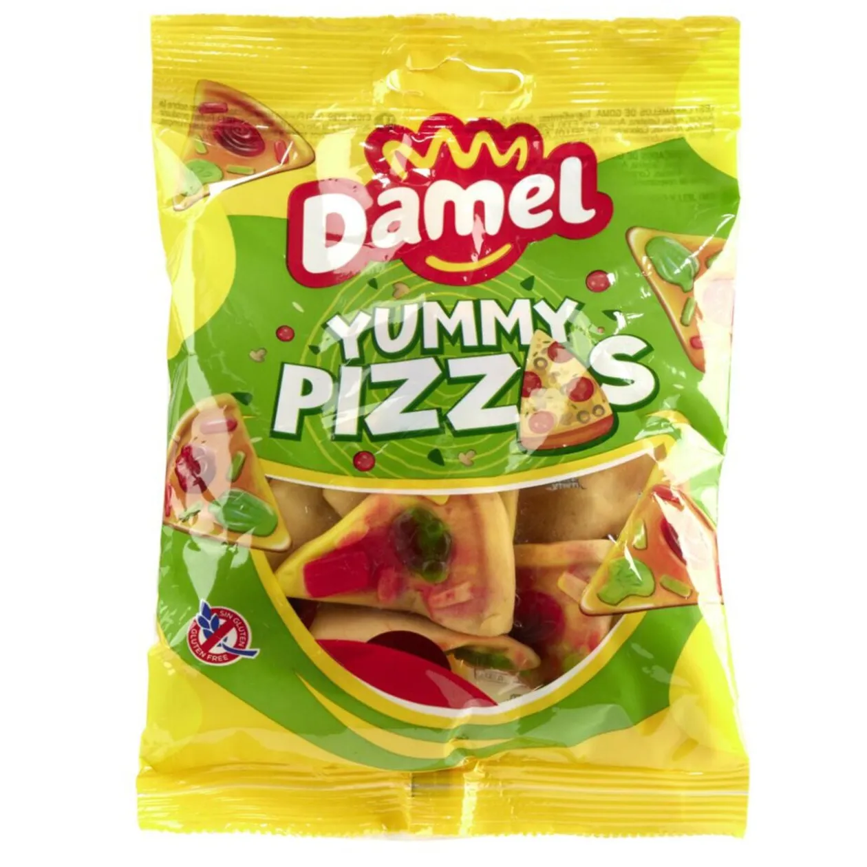 Bonbons forme pizza Damel Yummy 135gr