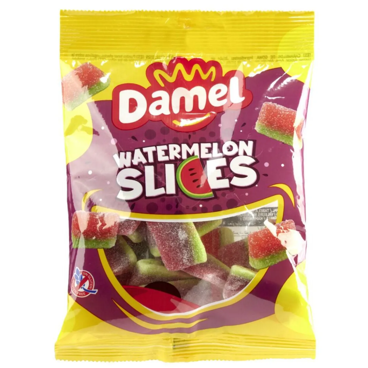 Bonbons pastèque Damel Watermelon Slices 135gr