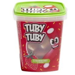 Bonbons tubes Tuby Tuby fraise ou framboise 220g < Gifi New