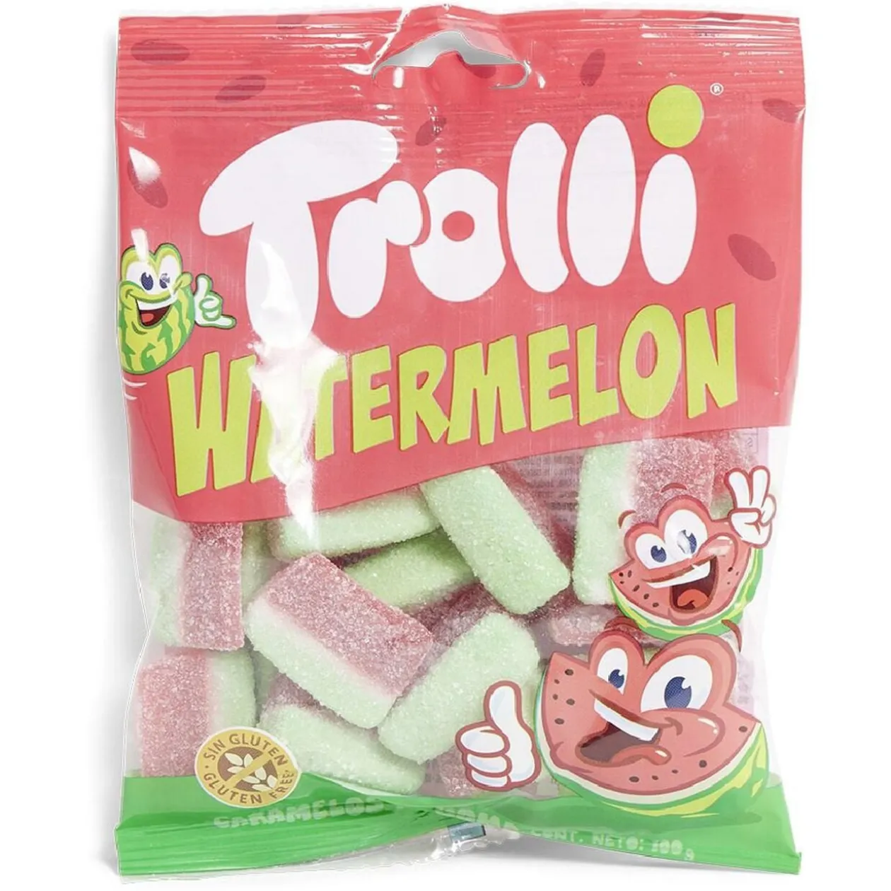 Bonbon Trolli pastèque 100g