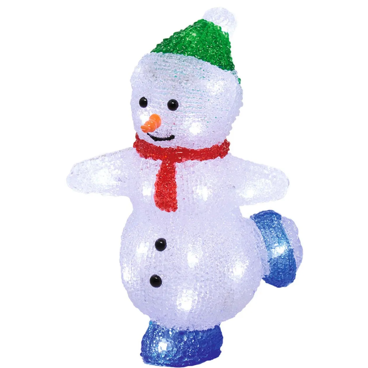 Bonhomme de neige lumineux 30LED (3 modèles)