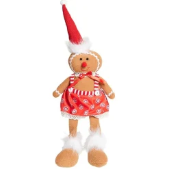 Bonhomme pain d'épice déco Noël avec jambes pendantes H48cm < Gifi New